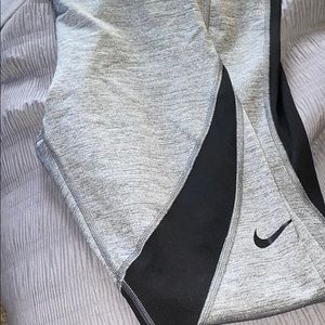 Grey black Nike pro leggings medium ( SOLD )